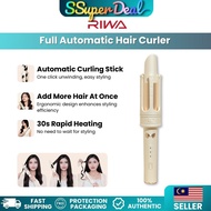 RIWA 32MM Full Automatic Hair Curler | Large Curler | Styling without damaging hair 懒人神器 全自动卷发棒 大卷持久