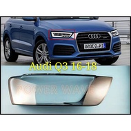 AUDI Q3 2016-2018 HEADLAMP COVER HEADLAMP LENS HEADLAMP CASING (HARGA SEPASANG)