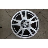 Used Sport Rim(with installation)Original Mercedes Benz 17x8.5 5H112 ET18/ET28  Made In Belgium