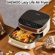 DAEWOO Lying Flat Air Fryer Household Metal Inner Caliber Electric Fryer Oven Visual Large Capacity 