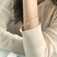 [Cozywhite] Ball & Heart Silver925 Bracelet