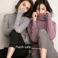 sweater woman Anti-season clearance 29 yuan pile collar slim cashmere sweater