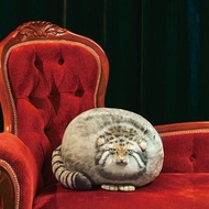 【長期可訂】YOU+MORE!　圓得過份的世界上最古老的貓咪 軟Q兔猻抱枕 {felissimo}