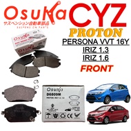 OSUKA Front Brake Pad Proton Persona VVT 16Y, Iriz 1.3 1.6 Old New Model Buatan Malaysia (D6809M)