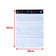 100pcs White Courier Bag