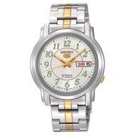 Seiko 5 SNKL95K1 Automatic Gents Two-Tone Stainless Steel Watch (Silver &amp; Gold)