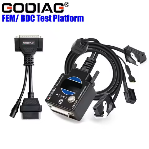 GODIAG Test Platform for BMW FEM BDC Programming with OBD2 to DB25 Cable work with Godiag GT100/Xhor