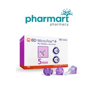 Bd Micro-fine Pen Needles 31g 0.25x5mm 100's (EXP 02/2027)