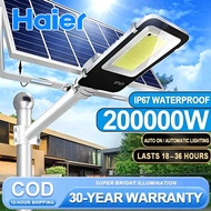 Lowest Price 200000W lampu solar light outdoor lighting Waterproof lampu Solar jalan street light Re
