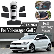 Car Window Sunshade Cover Magnetic Coverage Sunshade Sunscreen For Volkswagen for VW Golf 7 Mk7 2012