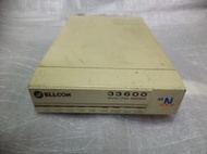  露天二手3C大賣場 ELLCON 33600 36k數據機 含電源線傳輸線品號 3360