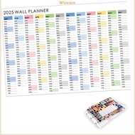 WRC Calendar 2025  Weekly Planner 2025 Wall Calendar Hanging Calendar Yearly Planner Annual Calendar