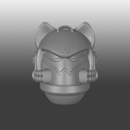 Love Play Creative Studio-1/18-JOYTOY Dark Source-08-H1 Cat Helmet Warhammer 40k Modified Accessorie