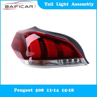 Baificar Brand New High Quality Tail Light Assembly Rear Reversing Light with Blub DEPO Shell  for Peugeot 508 11-14 15-
