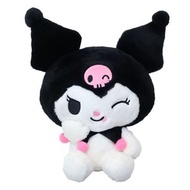 SANRIO - SANRIO 日本版 Kuromi 毛公仔 可羅米 毛絨玩具公仔 Kuormi軟毛絨公仔擺設 約23cm 平行進口