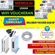 Paket Usaha Wifi Voucher Vocer Hotspot Internet Rt Rw Net Lengkap