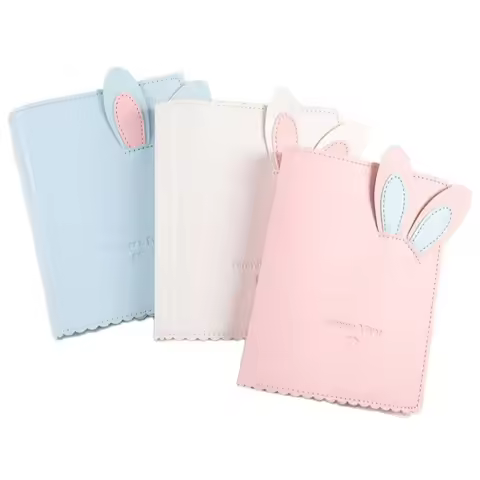 3 Inch Photo Album 64 Pocket Rabbit Ears Instant Picture Case Mini Instax & Name Card Album Star Pho