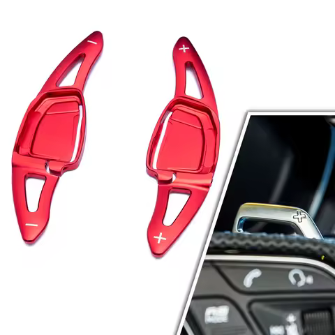 Steering Wheel Paddle Shifter Extension For Audi RS3 RS4 RS5 RS6 RS7 RS e-tron GT Aluminum Gear Shif
