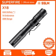 SUPERFIRE X18/L28 Handheld Pen Torch Light Mini Portable LED Flashlight