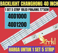 BACKLIGHT CHANGHONG 40 INCH 40D1000 40D1200 BACKLIGHT CHANGHONG 40 INCH