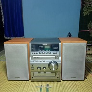 Custom used AIWA xr-EMV75 micro compo hifi