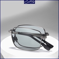 Shades for Men Women Folding Polarized Sunglasses Photochromic eyewear Outdoor Driving Sunshade Sun glasses Square Eye Glasses with Alloy Frame PTQ