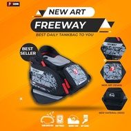 Freeway Tankbag | Motorcycle Bag | Tank Bag | Sling bag | Slingbag | Mobile Phone Holder by 7Gear