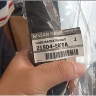 TJ - Lower radiator hose nissan navara D40 21504-EB70A original bottom hose