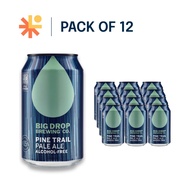 Big Drop Pine Trail Pale Ale Pack of 12 | <0.5% Non-Alcohol Free Beer  333ml UK | UrbanFindr