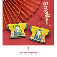 Fu Zhengshen Yushou Incense Bag Small God Clothes Taiwan Fude Zhengshen Portable Pendant Hokkien Anc