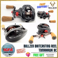 [IGFA] BULLZEN TOMAHAWK BC REEL Casting Reel Bullzen Baitcasting Reel Fishing Reel Mesin Casting Mur