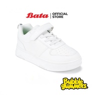 Bata บาจา รองเท้านักเรียนคัทชู สปอร์ต ถูกระเบียบ สำหรับเด็กผู้ชาย สีขาว 3891003 สีดำ 3896003