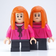 Ploybrick || Ginny Weasley Magenta Shirt From 75978 Diagon Alley Harry Potter Set