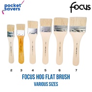 Focus Wide Hog Paint Brush Flat 713 (Sold Per Piece)