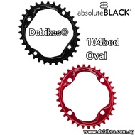 Absoluteblack 104bcd 32T/34T Narrow Wide Oval Single Chain Ring