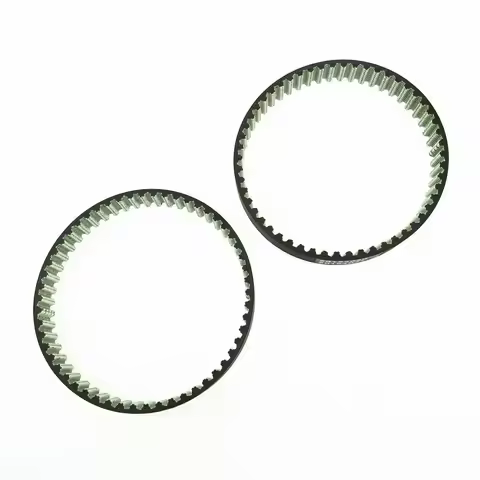 2Pcs 06H121605E 54 Teeth Timing Cooling Water Pump Belt for VW Passat B5 CC Audi A3 Seat Skoda 1.8T 