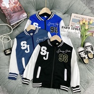 Children's Varsity Baseball Jacket Ages 1 2 3 4 5 6 7 8 9 10 11 12 13 14 15 16 Years Month Screen Pr