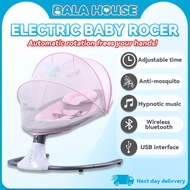 Baby Swing Electric Rocking Chair Auto Baby Bouncer Portable Baby Rocker