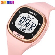 SKMEI Top Brand Luxury Watch Digital Original Elegant Ladies Fashion Sports EL Light Lady Casual 50M