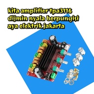 KIT POWER AMPLI CLASS D TPA3116 TPA 3116 2.1 2X50W +100W SUBWOOFER kit