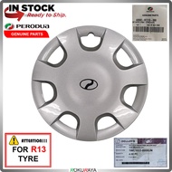 [PERODUA ORGINAL GENUINE] 1Pcs Kelisa Myvi UK Export R13'' Inch Car Wheel Cover Tyre Center Hub Cap 
