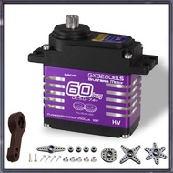 [A Z T K] 60KG PWM Digital Servo High Torque Steel Gear Servo Brushless Motor IP68 Waterproof with M