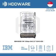IBM 600GB 15K 12Gbps SAS 2.5" G3HS HDD // 00WG665 // 00WG666 //00WG669