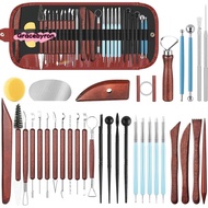 36PCS Pottery Tools and Supplies Ceramic Polymer Tools Kit, Clay Tools Sculpting Set for Pottery, Po