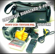 今日出售  SONY  CCD-TRV50E  四吋大芒  Video8  HandyCam  卡式攝錄機攝影機兼容錄影機功能集於八厘米一套  【  不可以使用  Hi8   或   NTSC 制式 