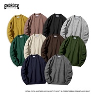 Original Unisex Color Crewneck Sweater | Endrock Crewneck | Sweater 100%comfort | Color Crewneck