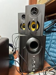 音響JY3002BT 三件式重低音喇叭
