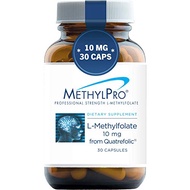 MethylPro L Methylfolate 10mg (from Quatrefolic) - Professional Strength L-Methylfolate Supplement f