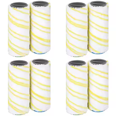 A010 8 Pieces Set Of Rollers For Karcher FC5 FC7 FC3 FC3D Electric Floor Cleaner Replacement Rollers