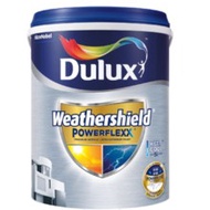 Dulux Weathershield Powerflexx 18L White Exterior water based paint